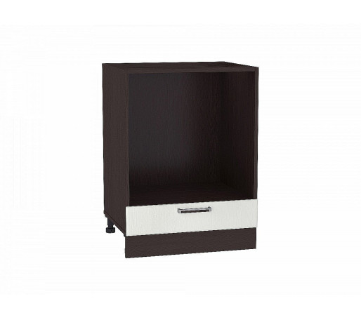 Шкаф нижний под духовку Прага, цвет: Белое дерево