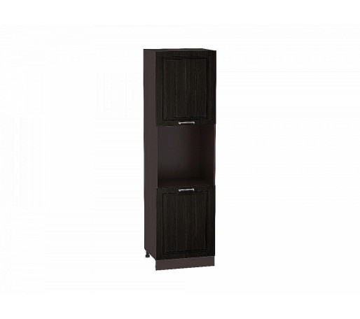 Шкаф пенал с 2-мя дверцами под технику Прага, цвет: Венге Премиум