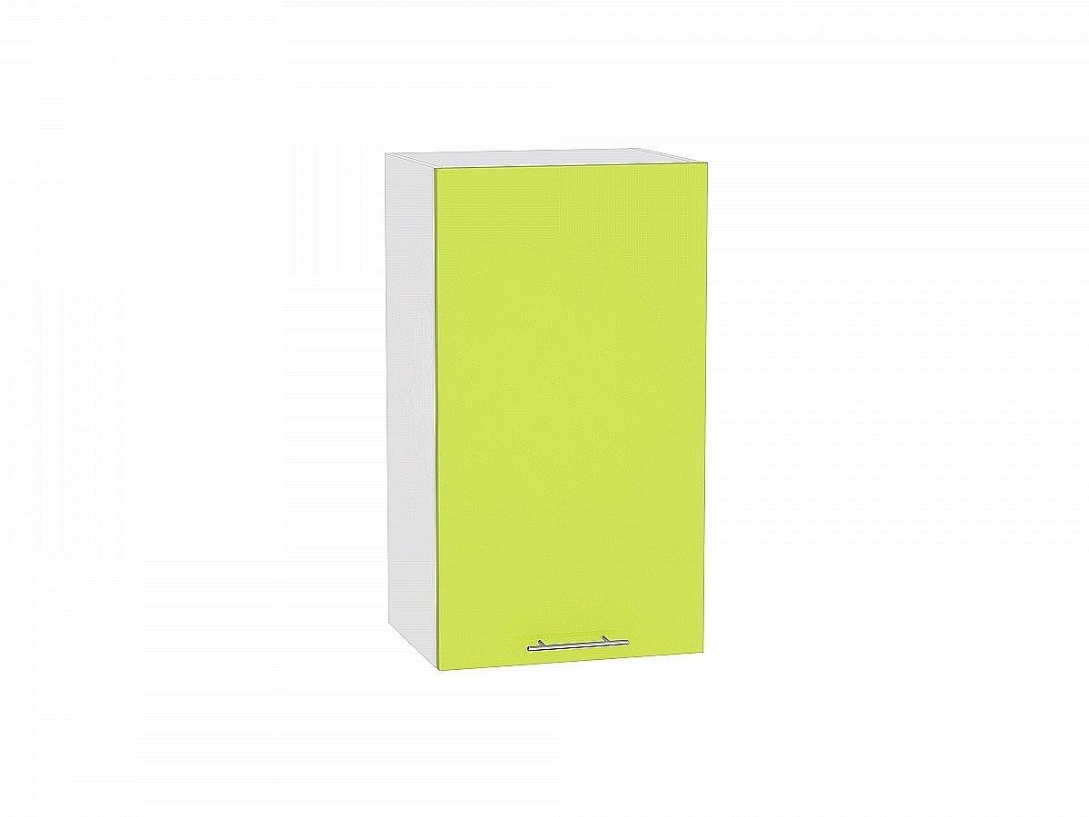 Шкаф верхний с 1-ой дверцей Валерия-М, цвет: Лайм глянец Шкаф верхний с 1-ой дверцей Валерия-М, цвет: Лайм глянец