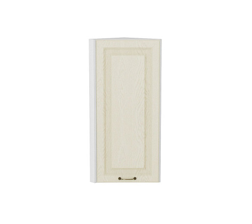 Шкаф верхний торцевой Ницца, цвет: Дуб крем