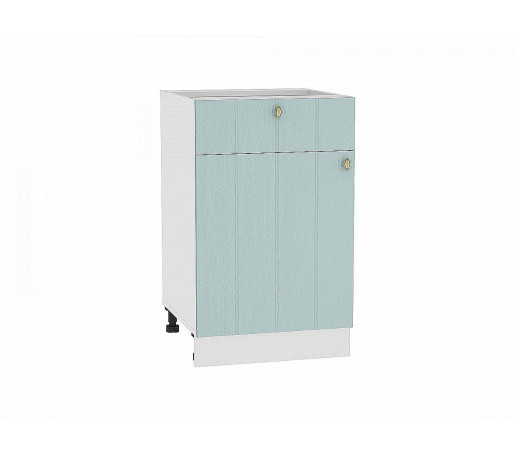 Шкаф нижний с 1-ой дверцей и ящиком Прованс, цвет: Голубой
