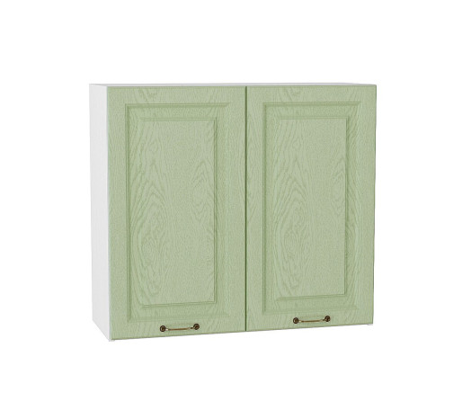 Шкаф верхний с 2-мя дверцами Ницца, цвет: Дуб оливковый