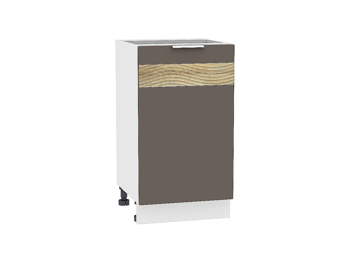 Шкаф нижний с 1-ой дверцей Терра DL, цвет: Смоки Софт Шкаф нижний с 1-ой дверцей Терра DL, цвет: Смоки Софт