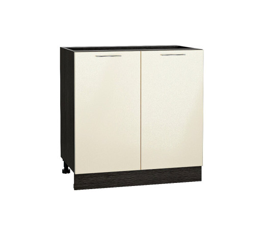 Шкаф нижний с 2-мя дверцами Валерия-М, цвет: Бежевый металлик