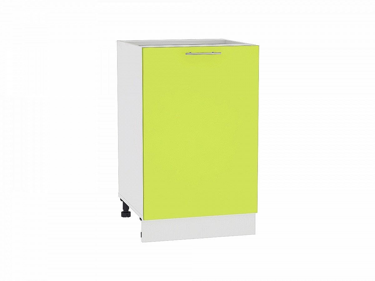 Шкаф нижний с 1-ой дверцей Валерия-М, цвет: Лайм глянец Шкаф нижний с 1-ой дверцей Валерия-М, цвет: Лайм глянец