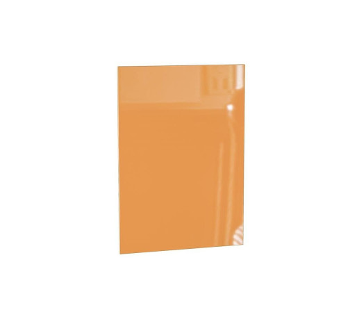 Торцевой фасад Валерия-М для нижнего шкафа Ф-94, цвет: Оранжевый глянец