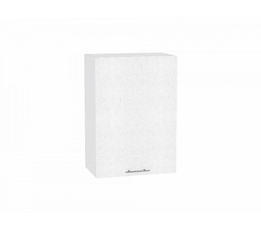 Шкаф верхний с 1-ой дверцей Валерия-М, цвет: Белый металлик