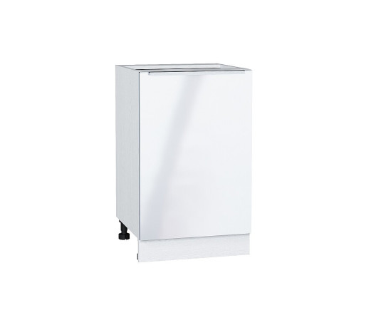 Шкаф нижний с 1-ой дверцей Фьюжн, цвет: Angel