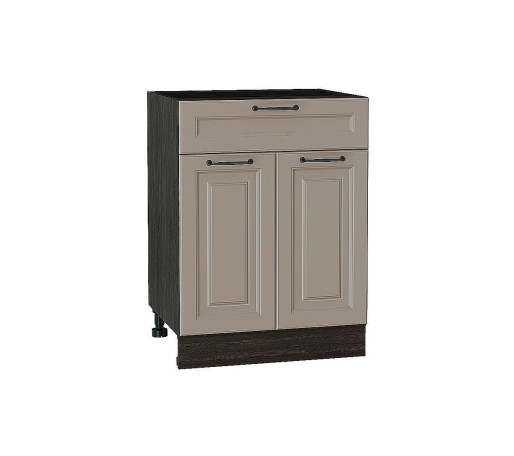 Шкаф нижний с 2-мя дверцами и ящиком Ницца, цвет: Omnia