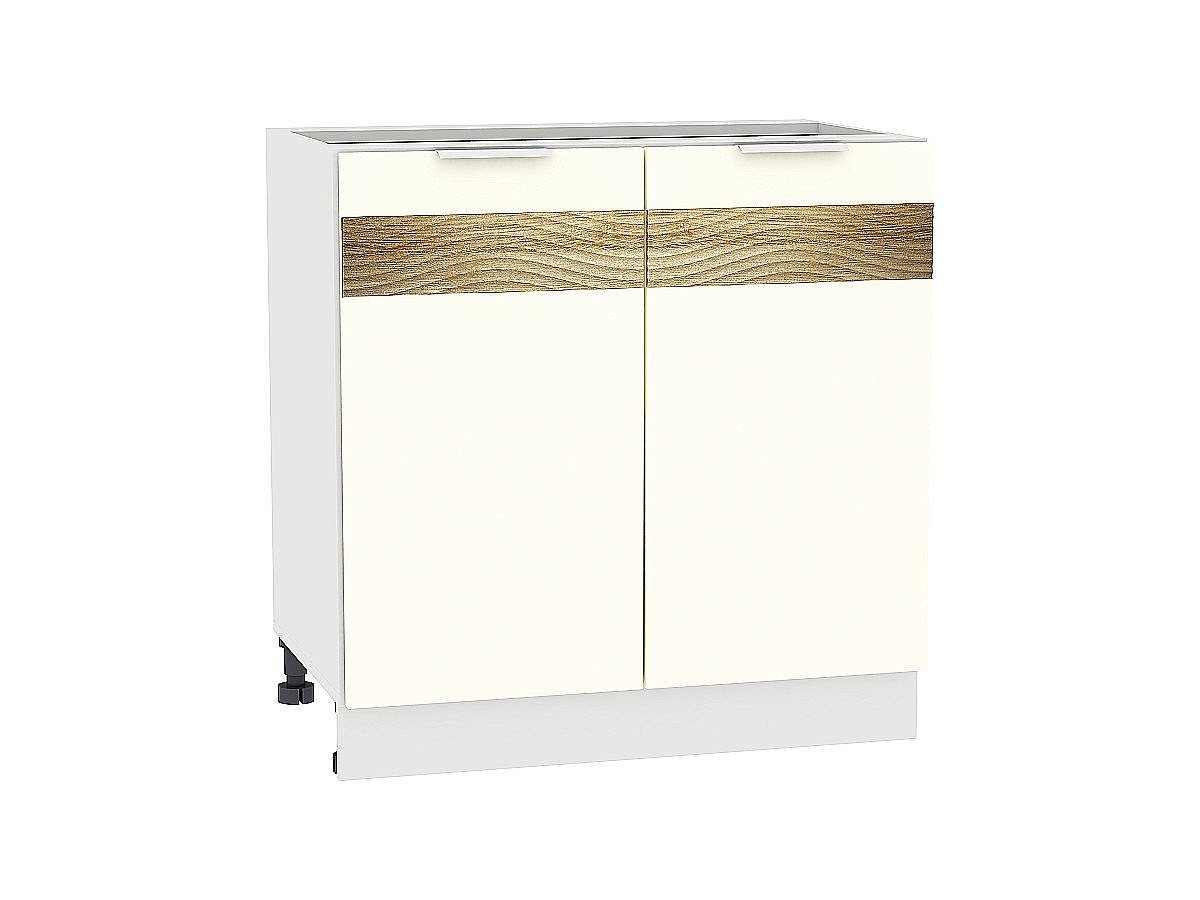 Шкаф нижний с 2-мя дверцами Терра D, цвет: Ваниль софт Шкаф нижний с 2-мя дверцами Терра D, цвет: Ваниль софт