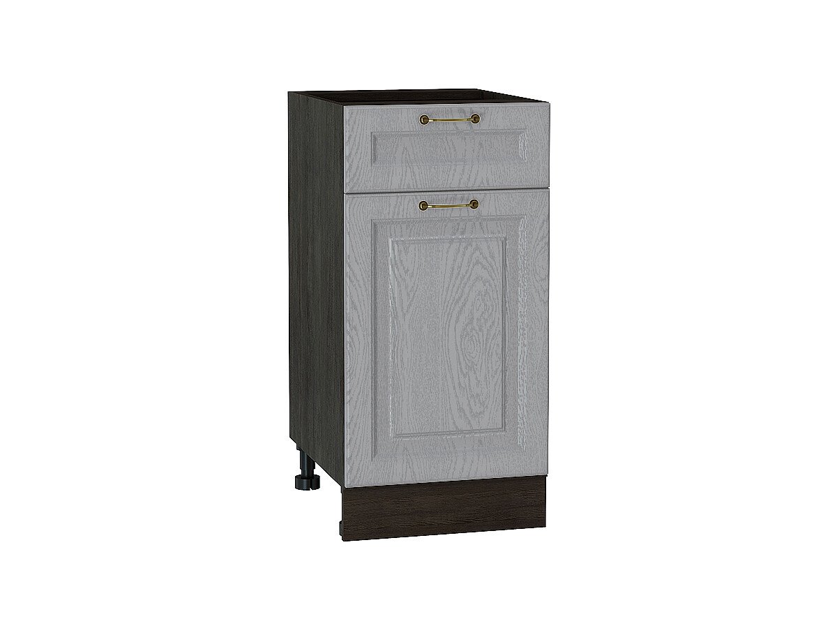 Шкаф нижний с 1-ой дверцей и ящиком Ницца, цвет: Дуб серый Шкаф нижний с 1-ой дверцей и ящиком Ницца, цвет: Дуб серый