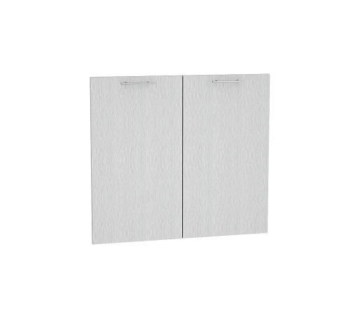 Комплект фасадов Валерия-М для каркаса Ф-50 В800/Н800/НМ800, цвет: Серый металлик дождь светлый