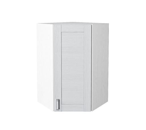 Шкаф верхний угловой Лофт, цвет: Snow Veralinga