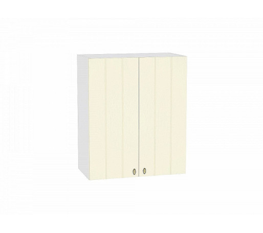 Шкаф верхний с 2-мя дверцами Прованс, цвет: Ваниль