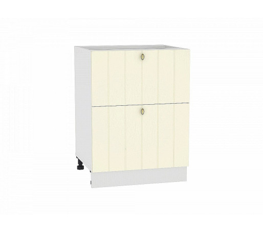 Шкаф нижний с 2-мя ящиками Прованс, цвет: Ваниль