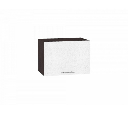 Шкаф верхний горизонтальный Валерия-М, цвет: Белый металлик