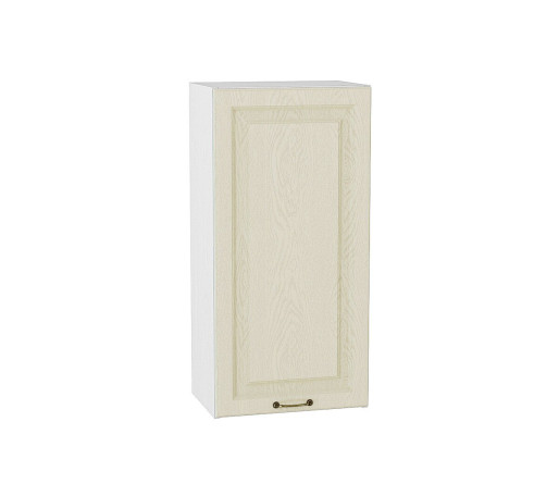 Шкаф верхний с 1-ой дверцей Ницца, цвет: Дуб крем