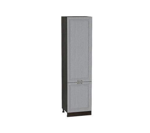 Шкаф пенал с 2-мя дверцами Ницца, цвет: Дуб серый