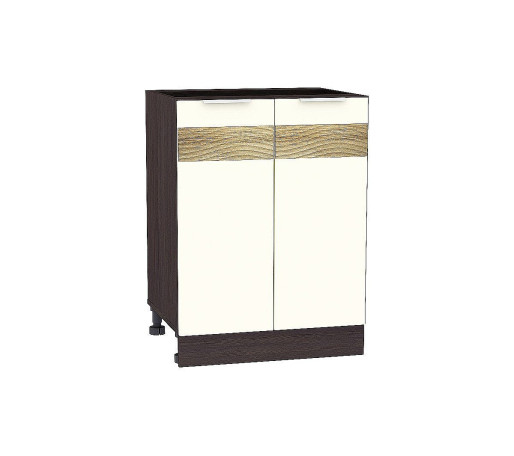 Шкаф нижний с 2-мя дверцами Терра D, цвет: Ваниль софт