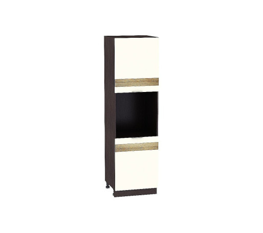 Шкаф пенал с 2-мя дверцами под технику Терра DL, цвет: Ваниль софт