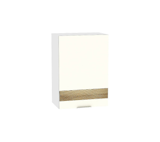 Шкаф верхний с 1-ой дверцей Терра DR, цвет: Ваниль софт