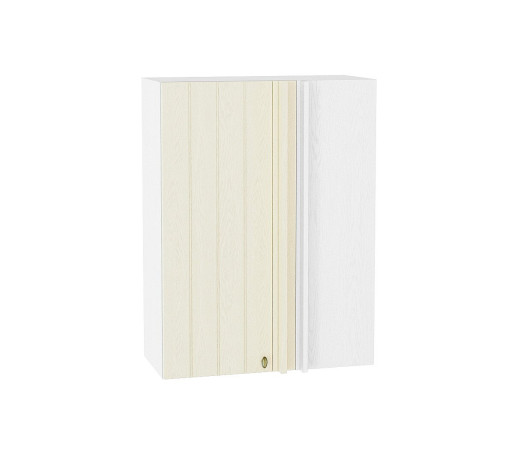 Шкаф верхний прямой угловой Прованс, цвет: Ваниль