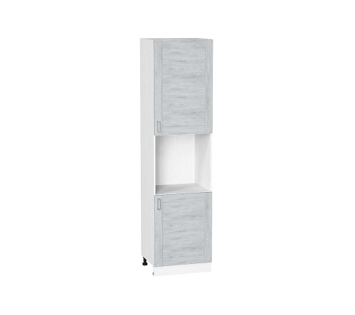 Шкаф пенал с 2-мя дверцами под технику Лофт, цвет: Nordic Oak