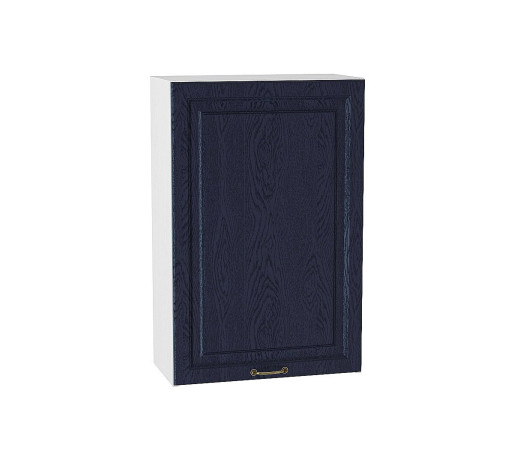 Шкаф верхний с 1-ой дверцей Ницца, цвет: Дуб синий