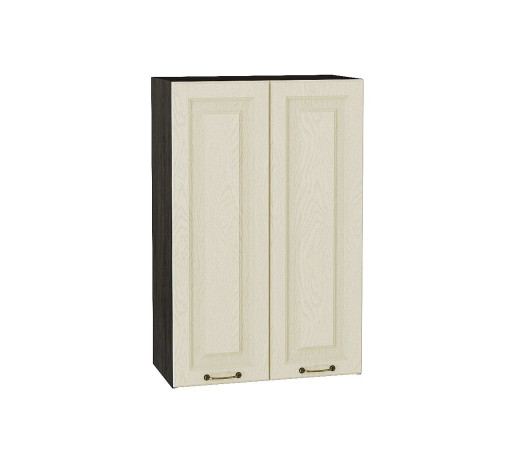 Шкаф верхний с 2-мя дверцами Ницца, цвет: Дуб крем