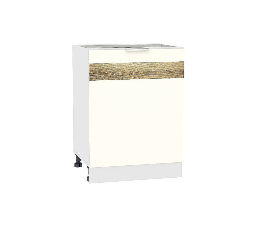 Шкаф нижний с 1-ой дверцей Терра DR, цвет: Ваниль софт