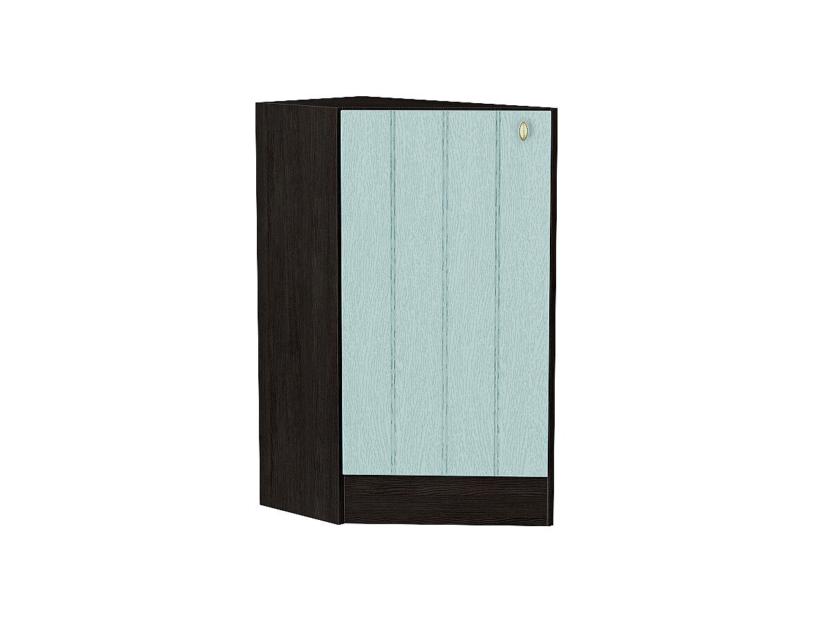 Шкаф нижний торцевой Прованс, цвет: Голубой Шкаф нижний торцевой Прованс, цвет: Голубой