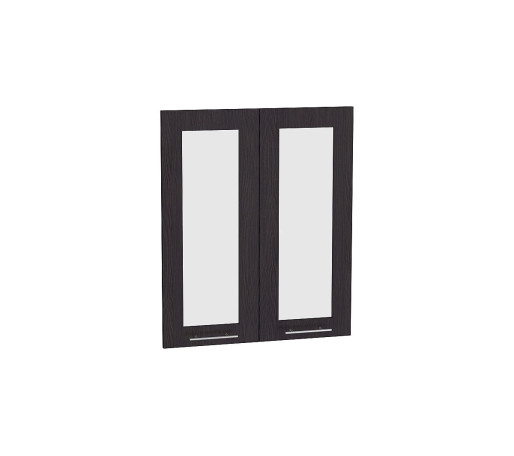 Комплект фасадов Валерия-М со стеклом для каркаса Ф-45 В600, цвет: Венге