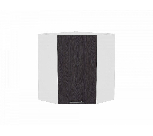 Шкаф верхний угловой Валерия-М, цвет: Венге