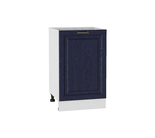 Шкаф нижний с 1-ой дверцей Ницца, цвет: Дуб синий