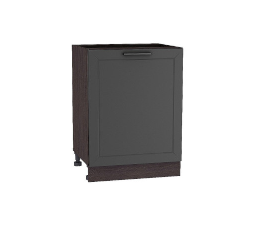 Шкаф нижний с 1-ой дверцей Глетчер, цвет: Маренго Силк