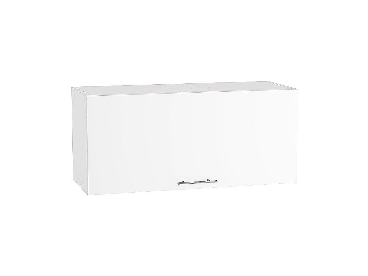Шкаф верхний горизонтальный глубокий Валерия-М, цвет: Белый глянец Шкаф верхний горизонтальный глубокий Валерия-М, цвет: Белый глянец