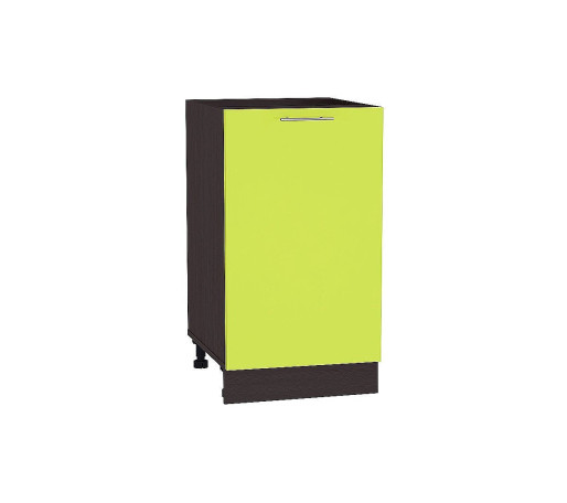 Шкаф нижний с 1-ой дверцей Валерия-М, цвет: Лайм глянец