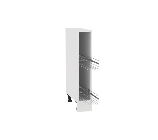 Каркас нижнего шкафа бутылочницы НБ 150, цвет: Белый