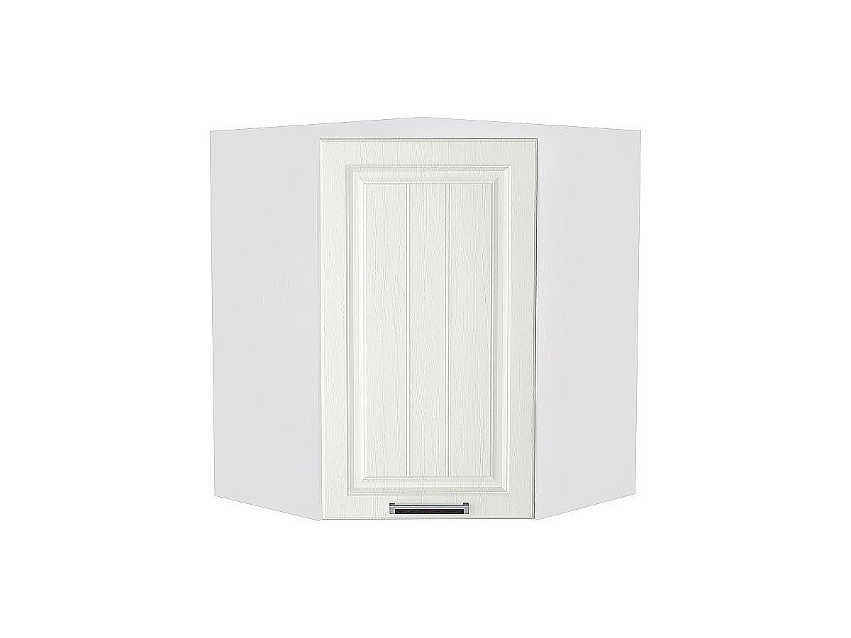 Шкаф верхний угловой Прага, цвет: Белое дерево Шкаф верхний угловой Прага, цвет: Белое дерево