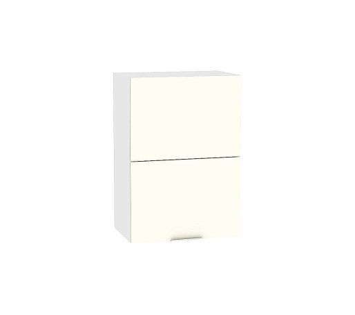 Шкаф верхний горизонтальный с подъемным механизмом Терра, цвет: Ваниль софт