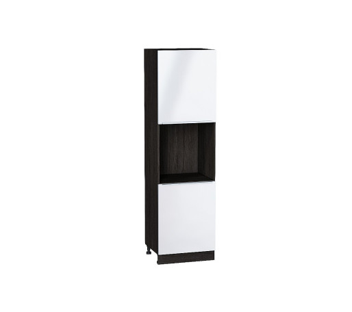 Шкаф пенал с 2-мя дверцами под технику Фьюжн, цвет: Angel