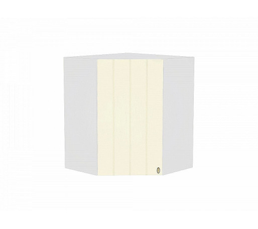 Шкаф верхний угловой Прованс, цвет: Ваниль