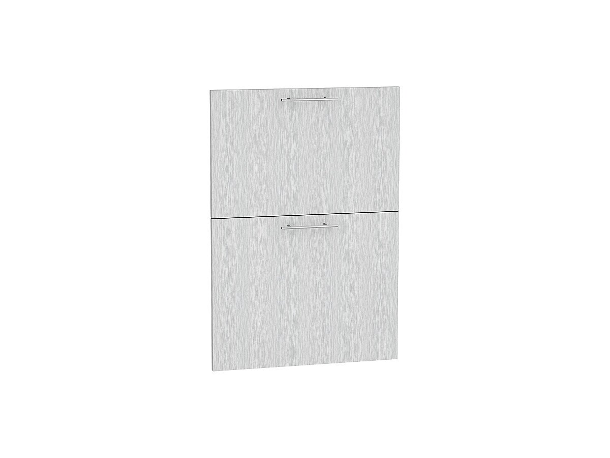 Комплект фасадов Валерия-М для каркаса Ф-32 Н502, цвет: Серый металлик дождь светлый Комплект фасадов Валерия-М для каркаса Ф-32 Н502, цвет: Серый металлик дождь светлый