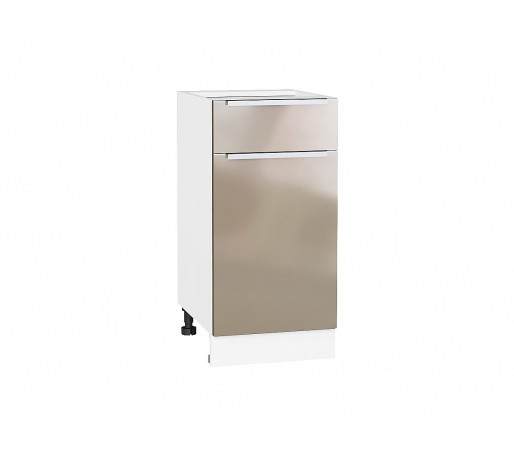 Шкаф нижний с 1-ой дверцей и ящиком Фьюжн, цвет: Gallant