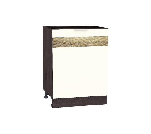 Шкаф нижний с 1-ой дверцей Терра DR, цвет: Ваниль софт