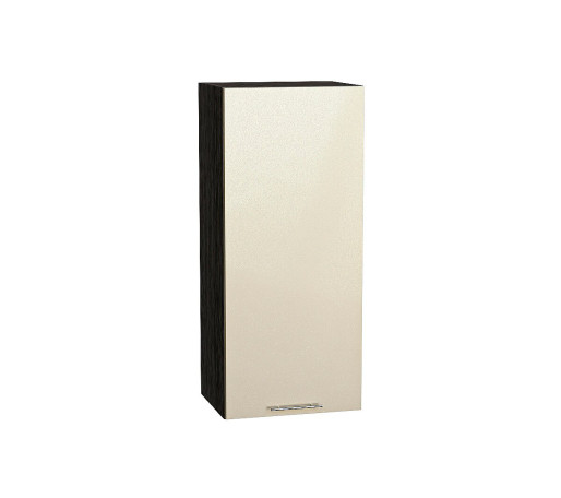 Шкаф верхний с 1-ой дверцей Валерия-М, цвет: Бежевый металлик