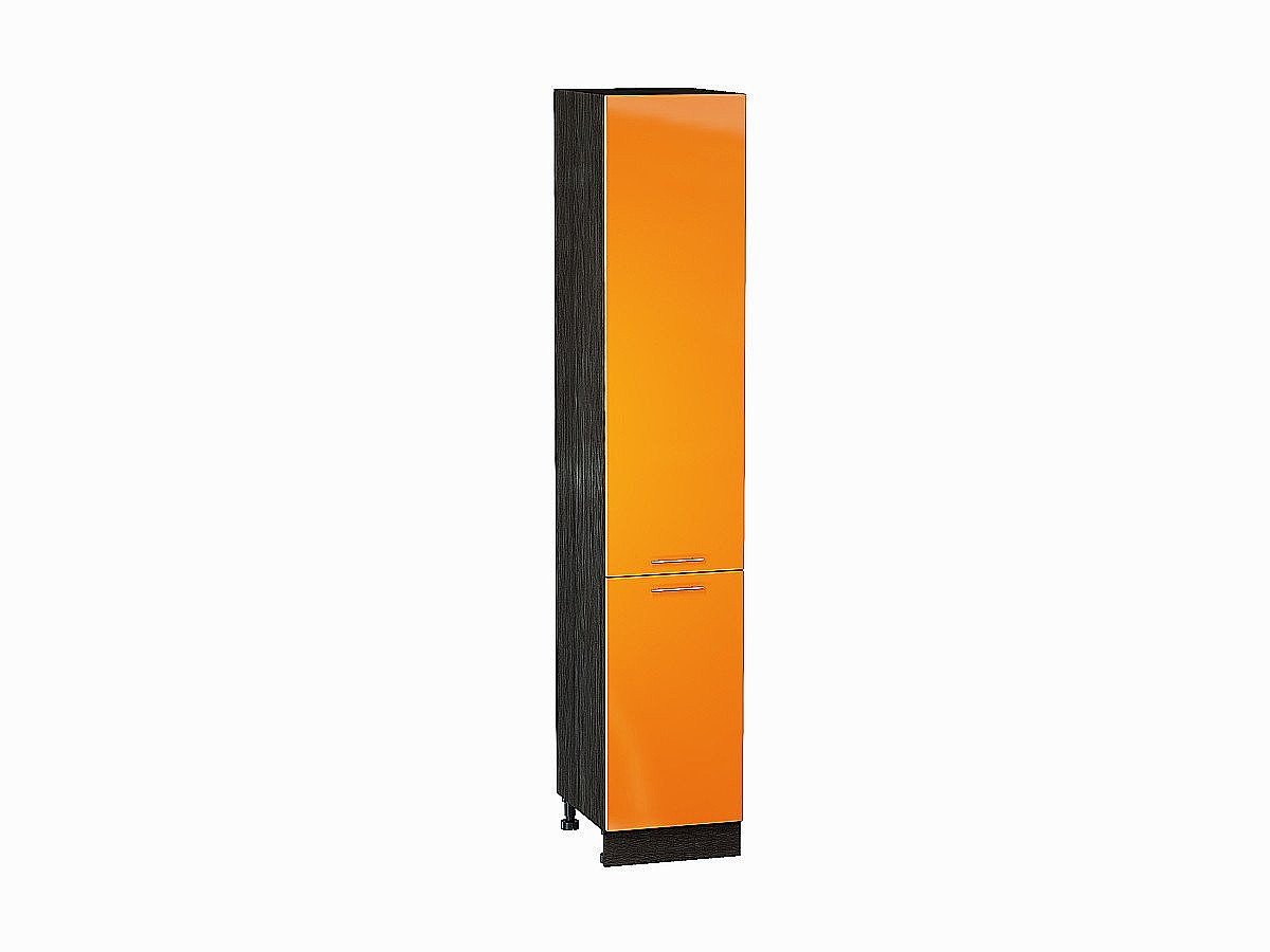 Шкаф пенал с 2-мя дверцами Валерия-М, цвет: Оранжевый глянец Шкаф пенал с 2-мя дверцами Валерия-М, цвет: Оранжевый глянец