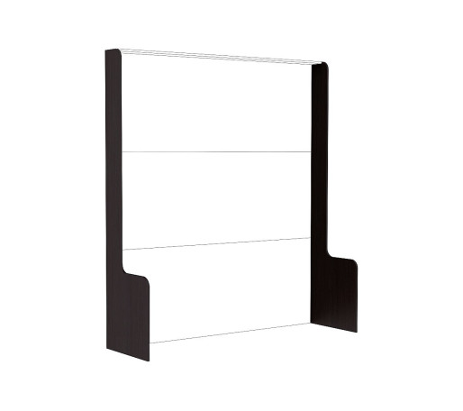 Комплект боковин выставочного стенда, цвет: Венге