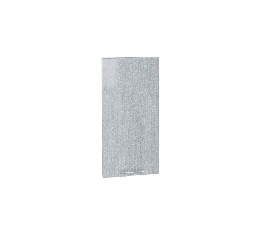 Комплект фасадов Валерия-М для каркаса Ф-36 В350/Н350/ВТ300/ВУ690, цвет: Серый металлик дождь светлый