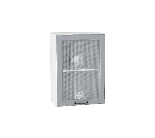 Шкаф верхний с 1-ой остекленной дверцей Ницца, цвет: Magnum